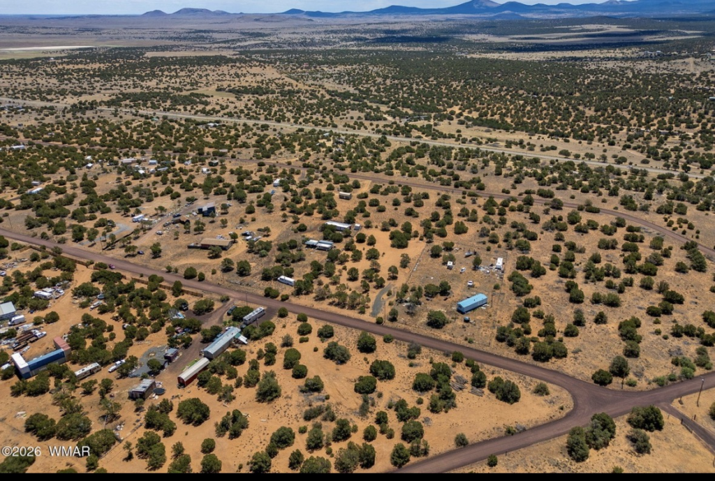 New fencing installed during Concho Arizona land development